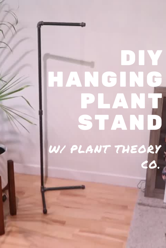 Hanging clearance plant stand